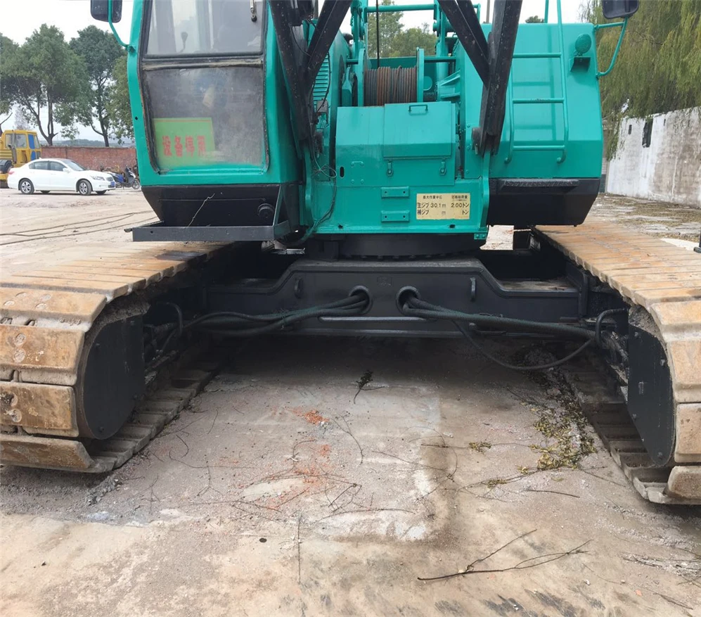 Used Japanese 55ton Crawler Crane /Kobelco 55 ton 80ton Crawler Crane 7055 for sale
