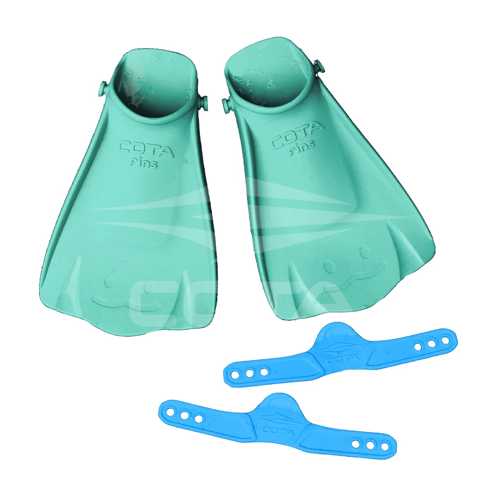  Легкие резиновые ласты с открытым каблуком для подводного плавания Детские водных видов спорта дорожное снаряжение и плавательные коротким лезвием
