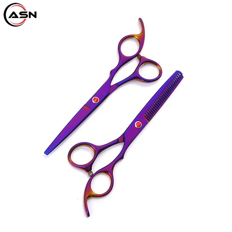 2021 Manufacturers Customized Hair Barber Thinning Scissors wholesale salon hair scissors 440c professional