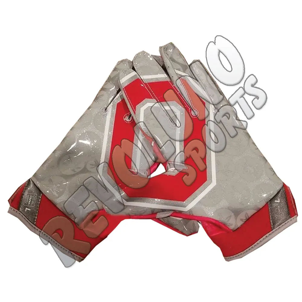 Football Gloves OEM Custom American Football Receiver Gloves Pakistan