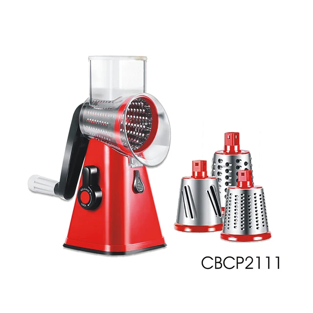 Drum Grater with 3 blades