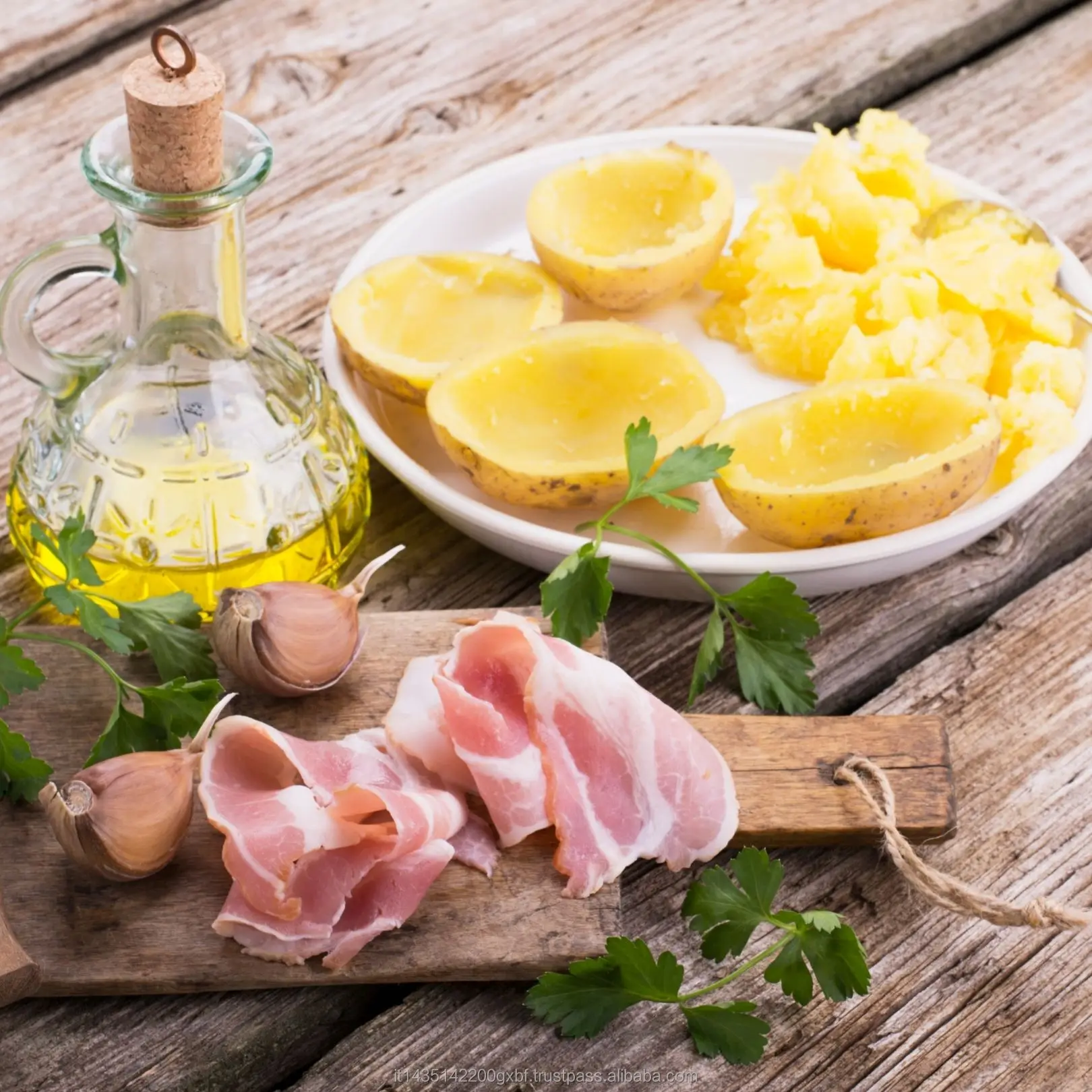 Итальянская копченая жареная мясница для бекона макси-Размер кг 4 | Высококачественное Свиное мясо без глютена Премиум-поставщик из Италии