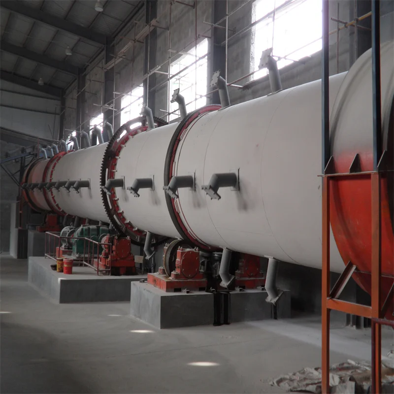 Rotary fertilizer drying equipment