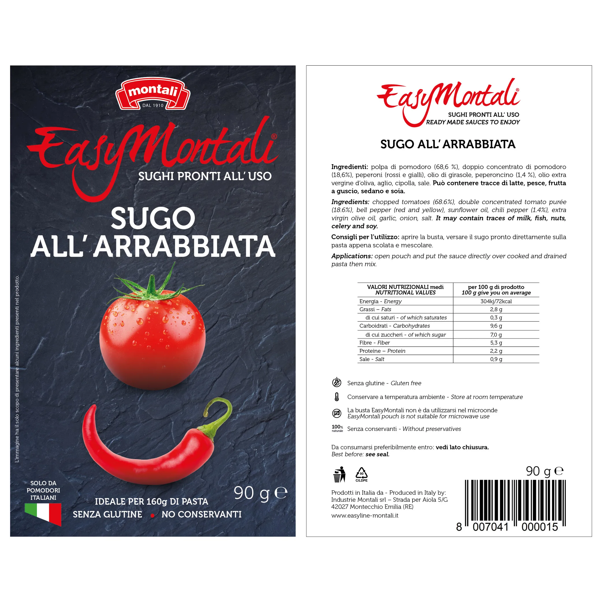 best top high italian quality hot tomato sauce Arrabbiata sauce canned made in Italy seasoning pasta pizza meat