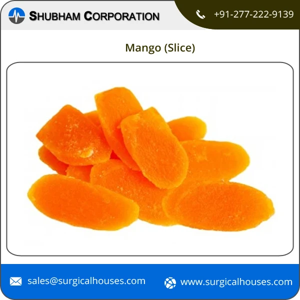 Wholesale Dried Dehydrated Fruits Mango Slice Available in 100gm Box Packaging
