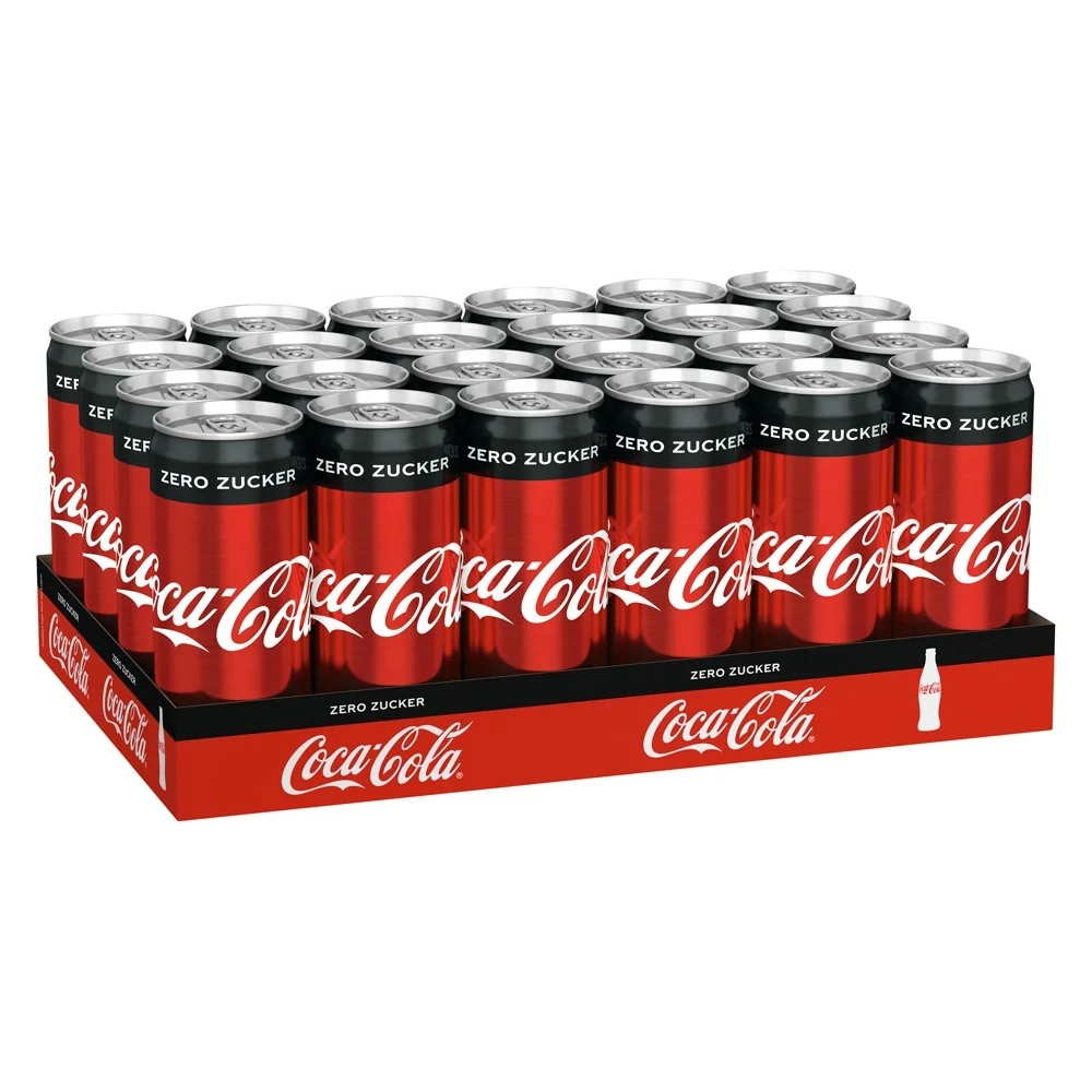 Лидер продаж банки Coca Cola 330 мл