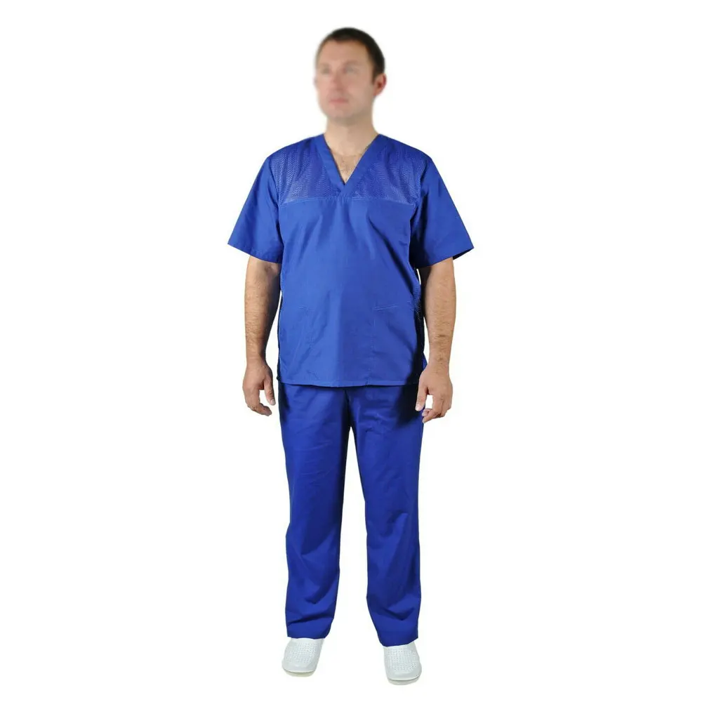 
 Мужской медицинский комплект униформы для врачей и медсестер скрабы костюмы Оптовая Продажа лучший материал скраб костюмы  