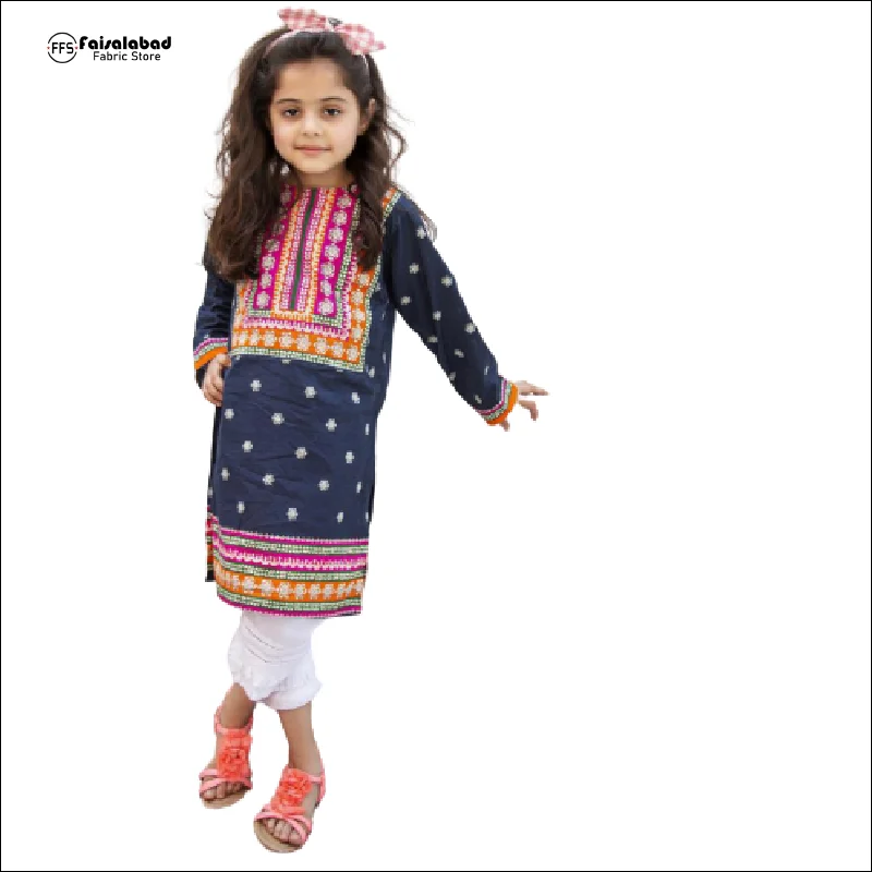 Пакистанский Вышитый Костюм для газона salwar kameez в сшитых костюмах для газона для детей семилетнего возраста