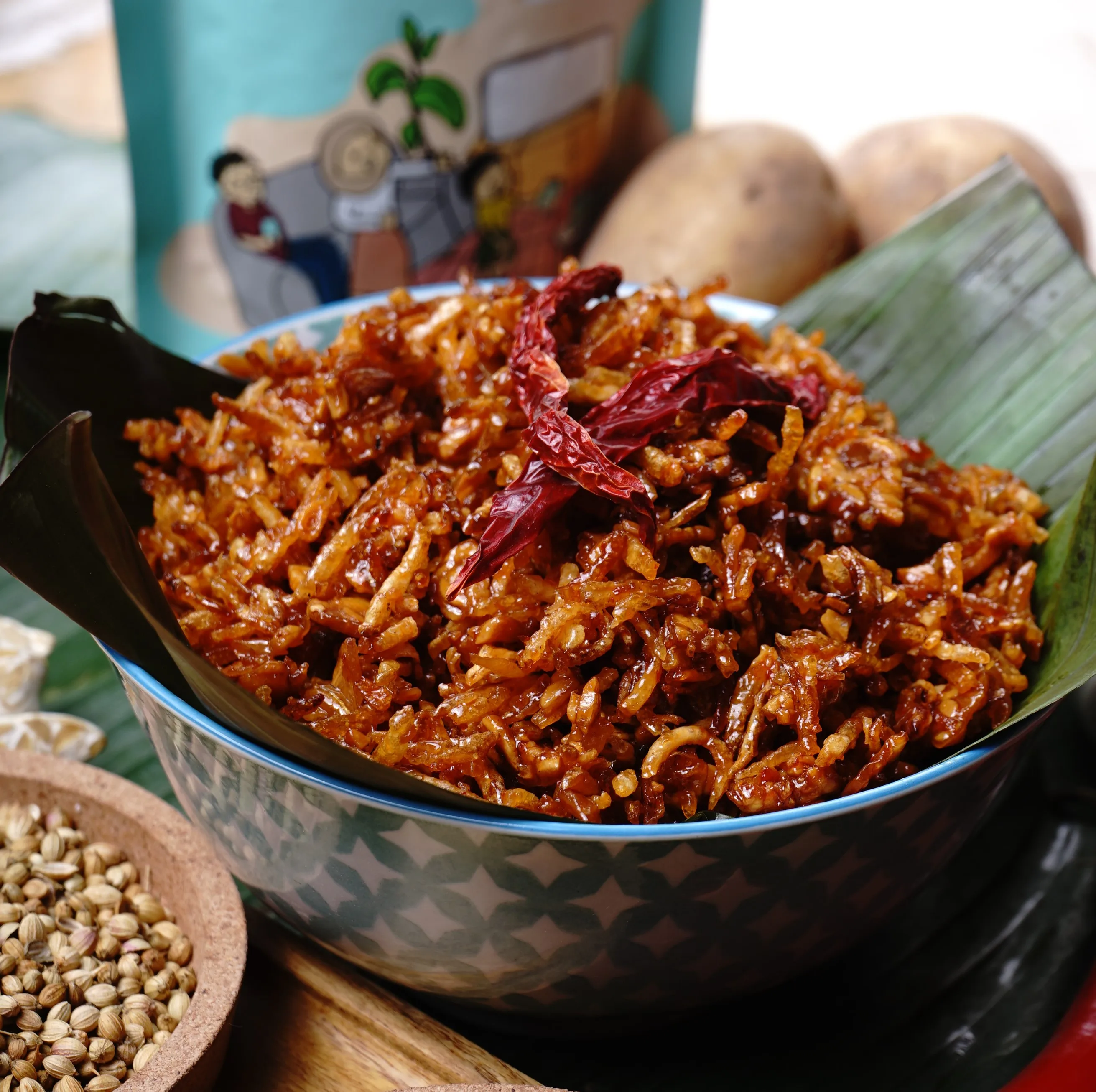 Hot Selling Malaysia Brand Chemilan Kudap-Kudap Sambal Goreng Crunchy 150g