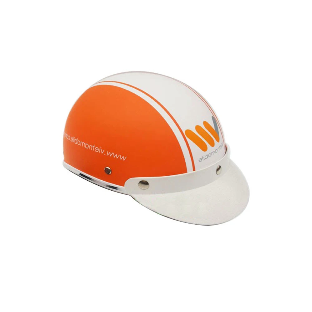 
Wholesale Customized Size ABS Thermoplastic Half Face Motorcycle Protective Helmet 