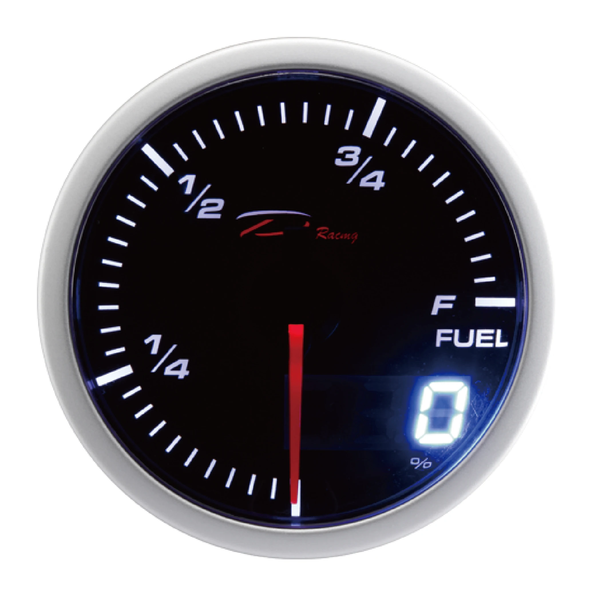 D racing 52mm dual view fuel level gauge for aircraft ultralight