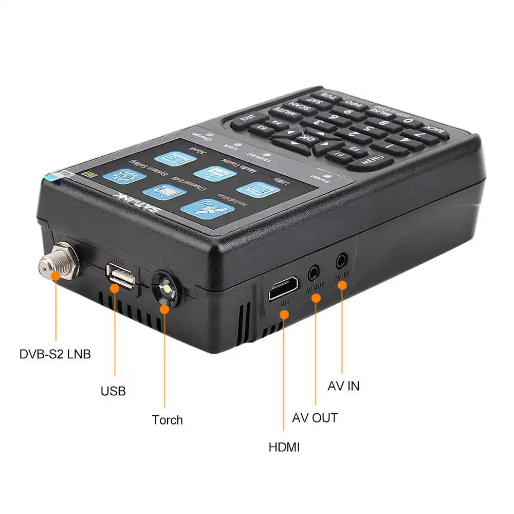  DVB S/S2 Satfinder MPEG-2/4 Цифровой спутниковый Finder метр с 3 5 lcdsatlink SP-2100 HD