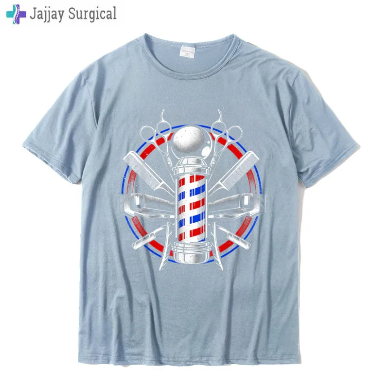 Забавный парикмахерский подарок для мужчины Парикмахерская поло инструменты стилист Мужская футболка смешной дизайн топы хлопковые рубашки