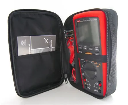 UNI-T UT505A с алюминиевой крышкой 50В-1000V ручной True RMS цифровой тестер сопротивления изоляции