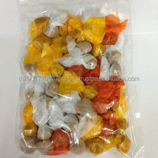 Thai Coconut Milk Candy Toffee Thai Fruit Toffee Fruit Soft Toffee