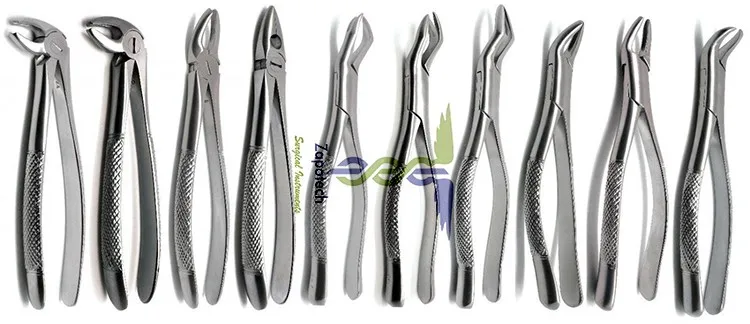 10 шт./комплект щипцы для удаления зубов