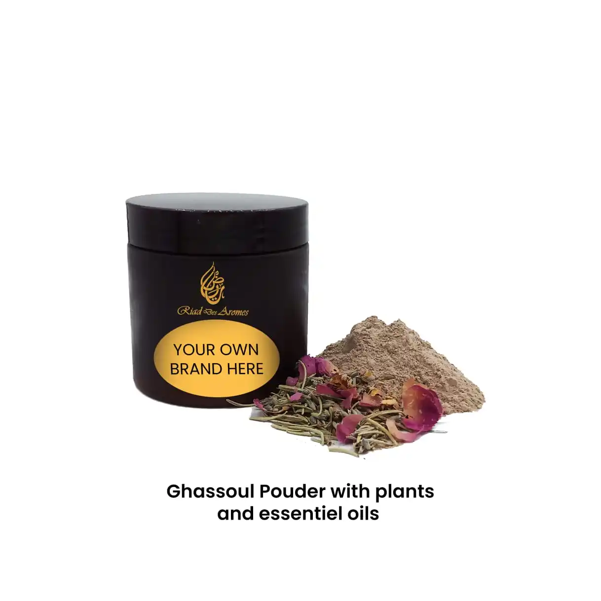 
Ghassoul Powder with plants and essential oils 