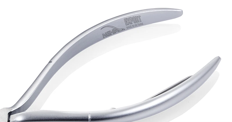 NGHIA Export Impressive Cuticle Nippers Stainless Steel Chrome Finish  Line Vietnam C-08