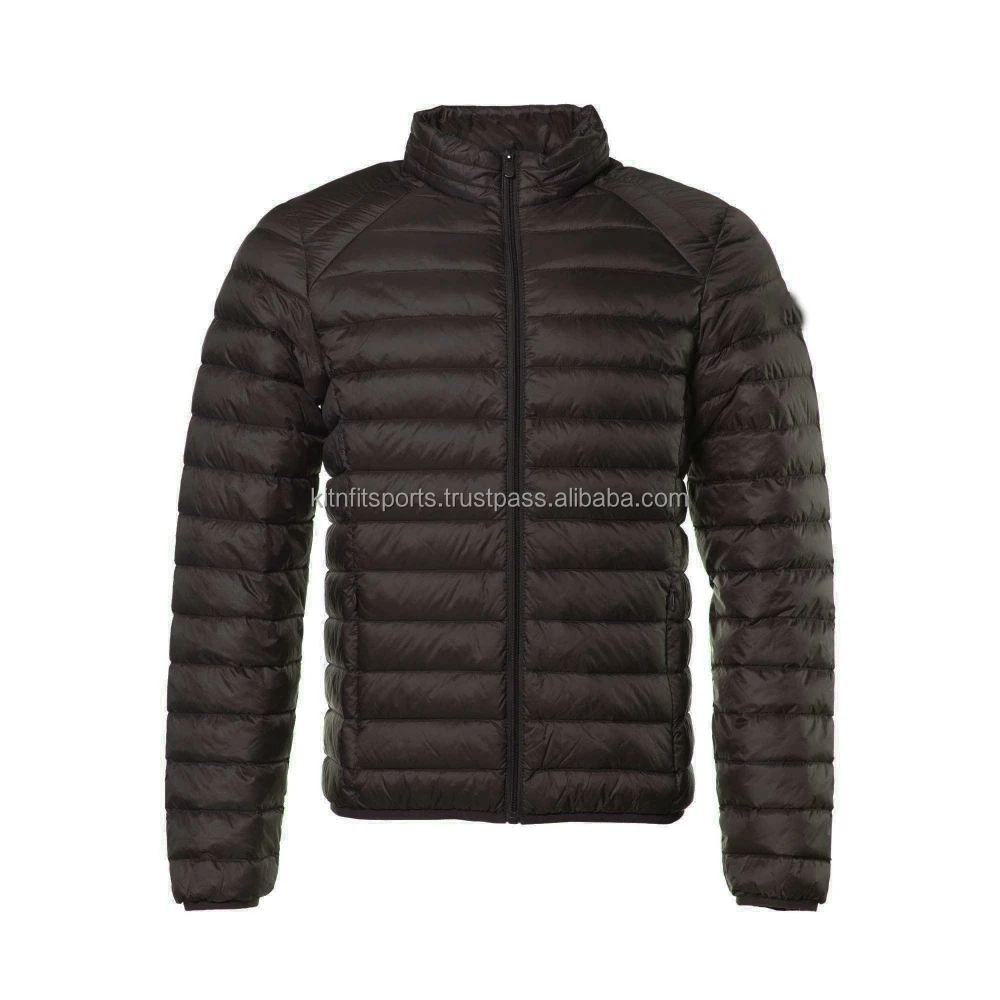 Top Quality Wholesale Price New Padded Puffy Feather Down Jacket Custom Design Made of 100% Polyester
