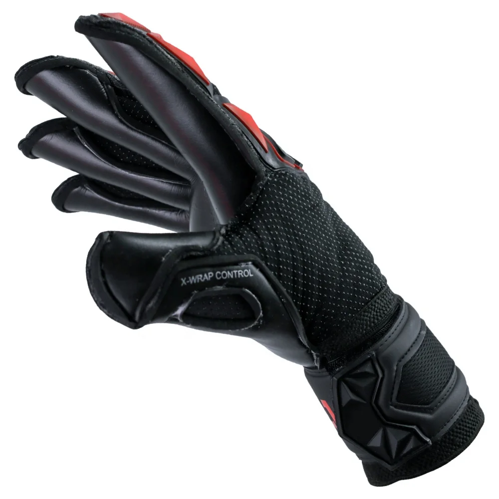
Professional neoprene German latex goalkeeper gloves soccer football sports gloves with custom logo and custom design 