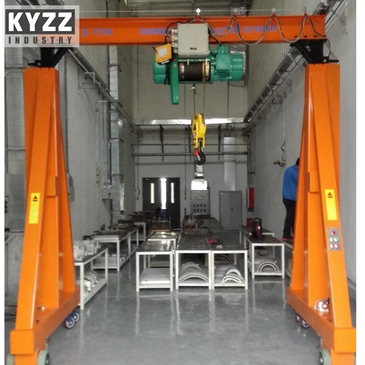 Lifting Steel Pipe Wood Stone Gantry Crane For Sale In Dubai Mitsubishi