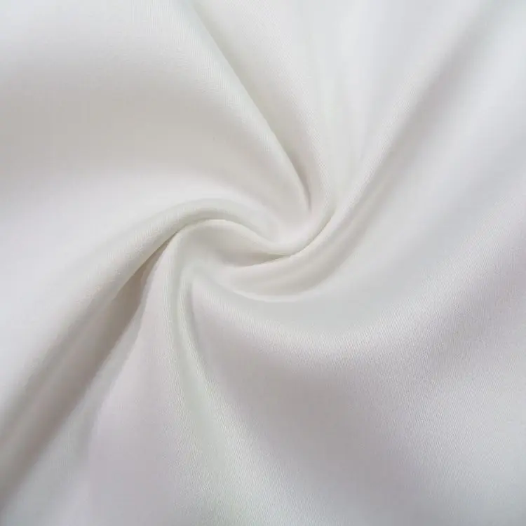 LCL325 Taiwan 97.5% Polyester 2.5% Spandex Two Way Stretch Heavy Satin Wedding Gown Fabric