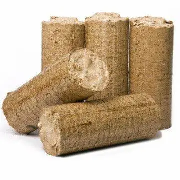 Wholesale Natural dark Wood Pellets rice husk Hardwood Briquettes highest quality at best wholesale price manufactures in India