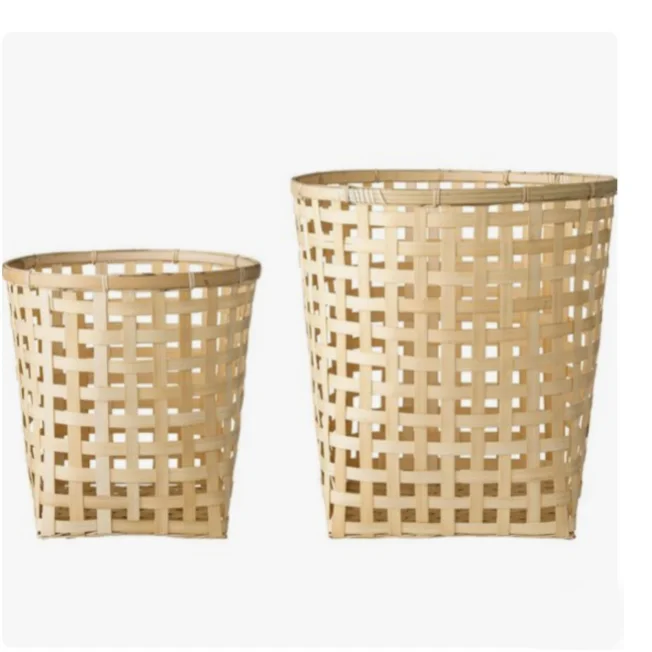 Экологически чистая дешевая корзина из 100% натурального бамбука стандартного качества бангладеш