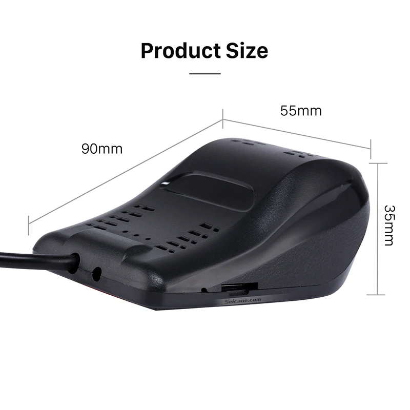
Full HD 1920x1080P Car Camera Video Recorder DVR For Seicane car Series DVD Stereo Headunit Radio With Car Black Box dash cam 