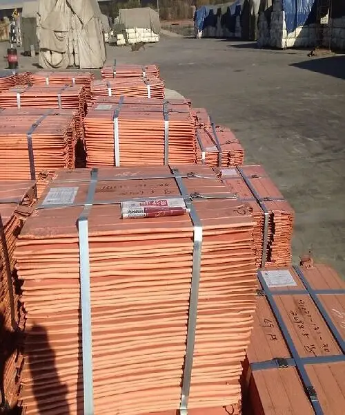 high quality 99.99% pure copper cathode for building industry
