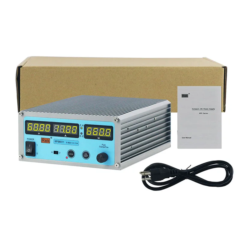  KPS6011 высокое качество переменной Регулируемый переключатель 220 В ac 36 DC регулируется 48 10a 60 в 0-11A питание без