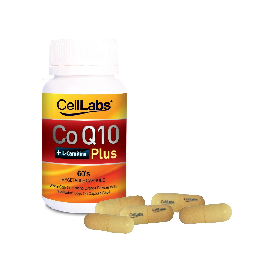 
Vegetarian wholesales Malaysia CellLabs CoQ10+L-Carnitine 