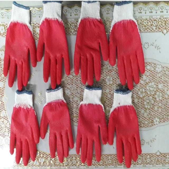 Vietnam High Quality Safety Gloves- High Quality Vietnamese Half Coated Gloves- Palm Coated Gloves