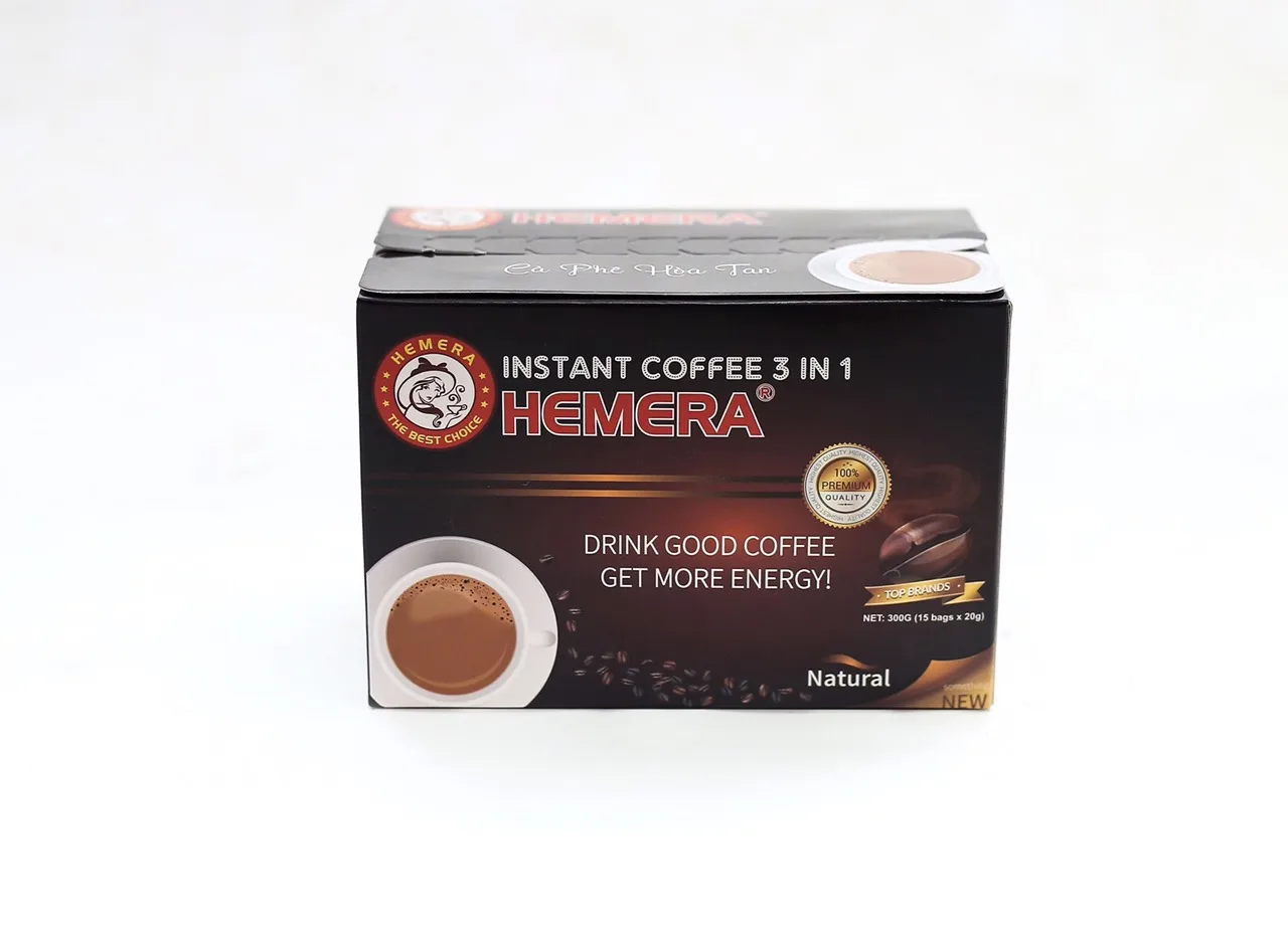 Premium Instant Coffee 3in1 From Hemera Coffee In Vietnam Top Quality