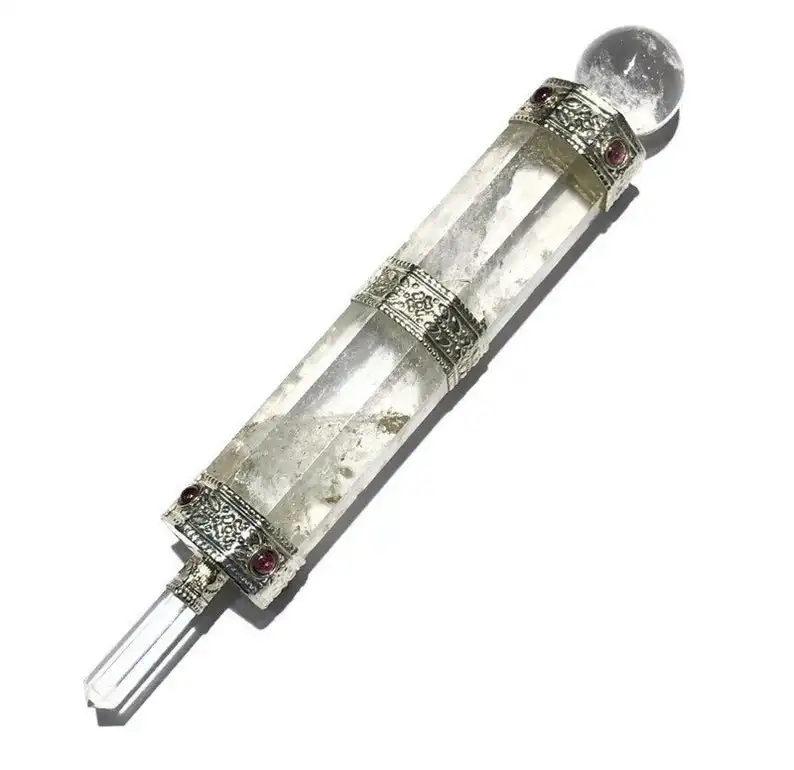 
 Кристальная исцеляющая палочка чакра, исцеляющая палочка, Исцеляющие точки  