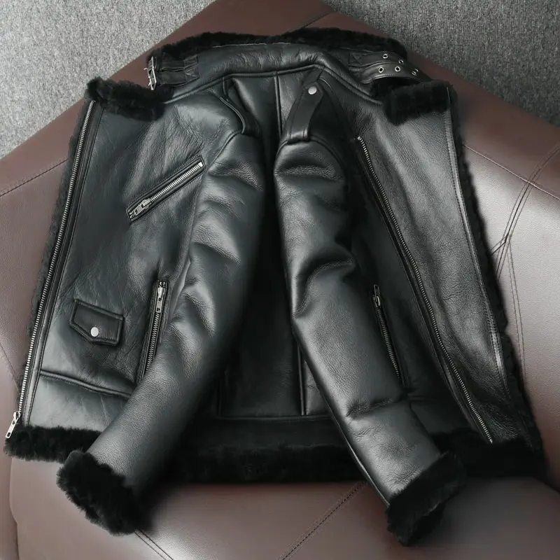 German Quality Jacket Men Leather Men New Motorcycle Jacket For Men In Autumn/Winter