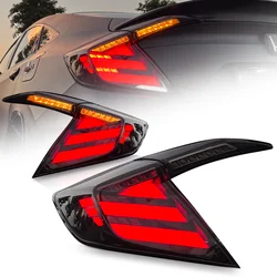 Archaic New Design Factory Tail Lamp For Honda 10th Civic 2016 2017 2018 2019 2020 Taillight with DRL Plug and Play