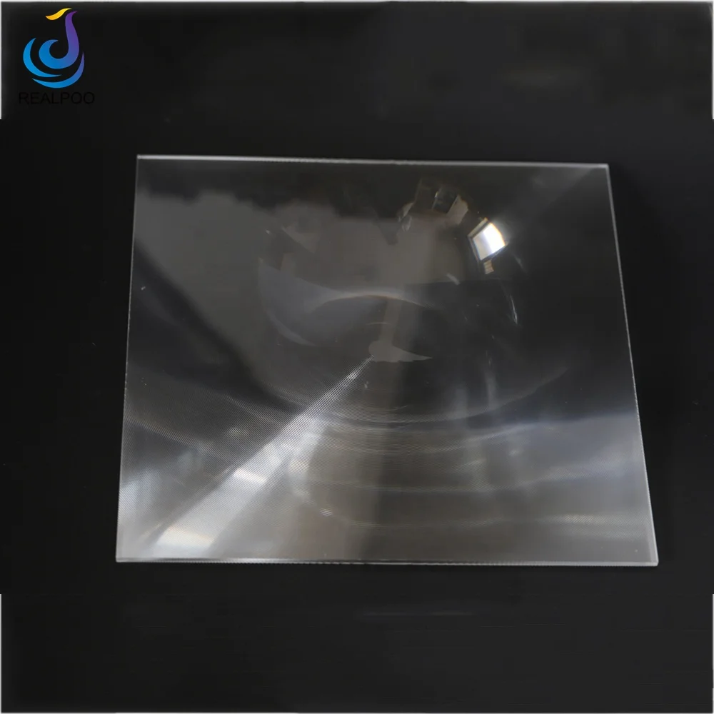 PMMA 310x310mm FL350mm fresnel lens
