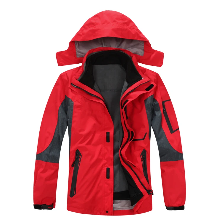 
Pakistan Made Men Ski Jackets Wind Breaker Casual Wear Cotton / Nylon Made Ski Jacket 