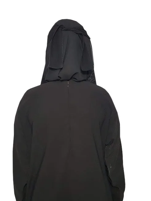 
Niqab Single Layer Veil Neqab Tie Back 