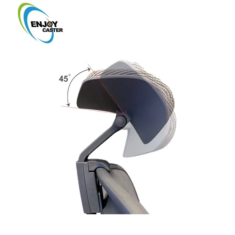 Headrest extension adjustable pillow for office chair