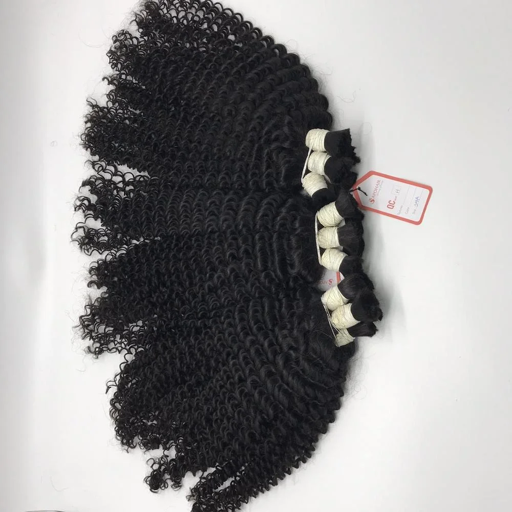 
Factory wholesale Virgin Cuticle Aligned Hair Kinky Curly Bundles Human Hair Extension Brazilian Jerry Curly Hair Bundles 