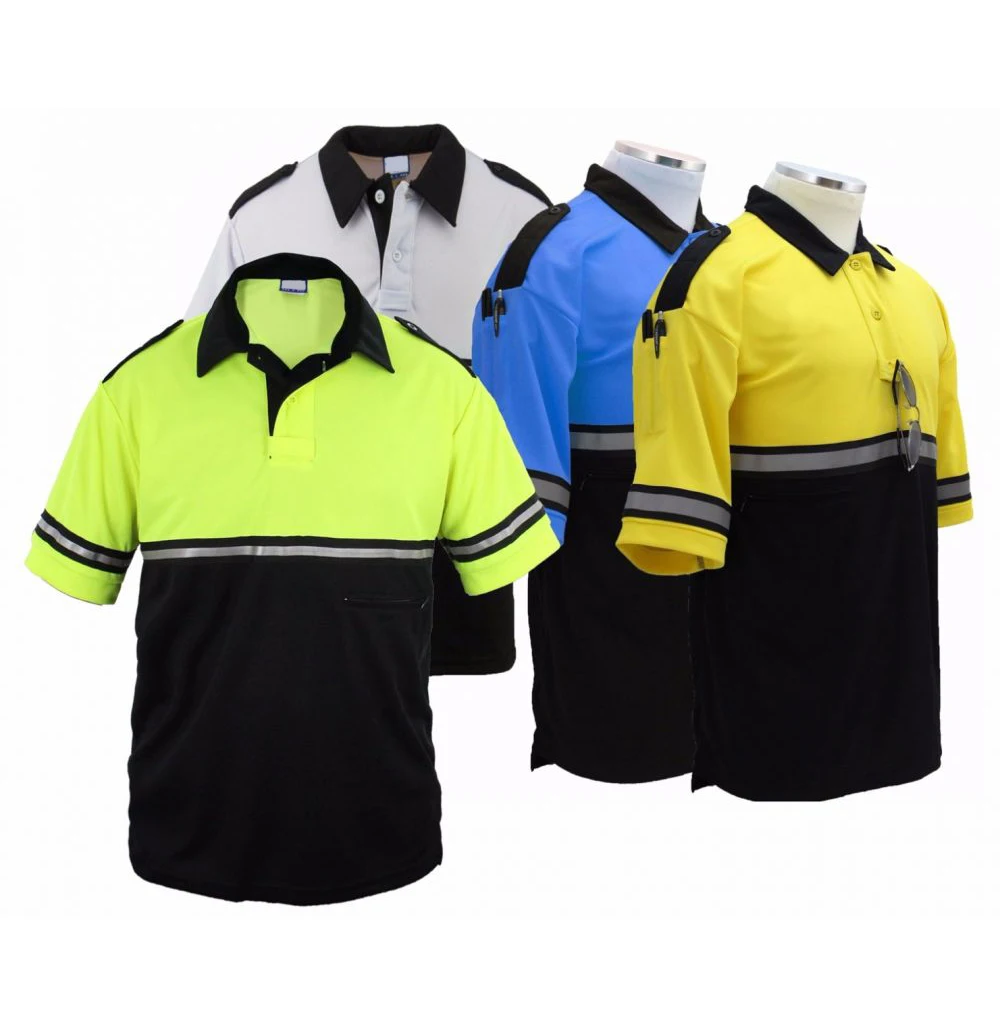 Мужская Рабочая одежда Two Tone велосипед «Щенячий патруль» футболка с ручкой карман на застежке-молнии с длинным рукавом и светоотражающие полосы безопасности футболка-поло