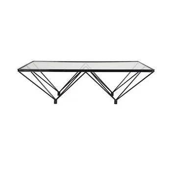 Table Classical style for home Restaurants hotels iron frame Metal table Brass  Frame Aluminum coffee table Marble Furniture