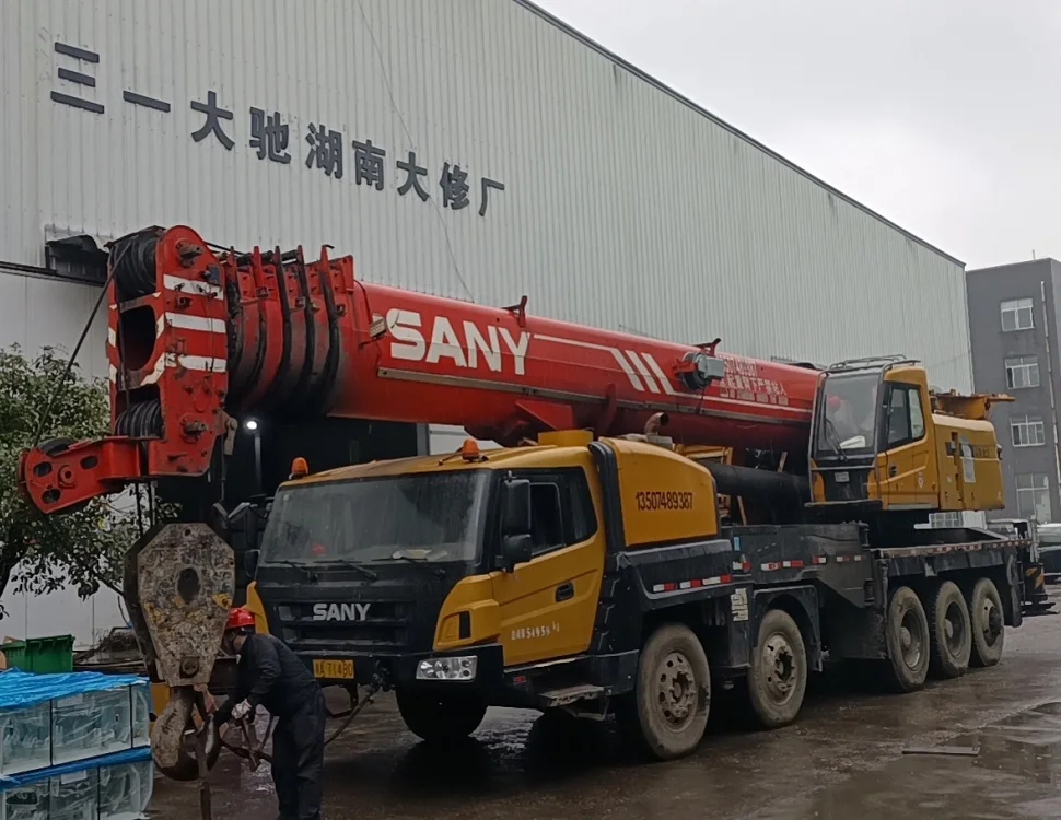 Используется для автокран Sany 100Ton 2012 Подержанный Автокран