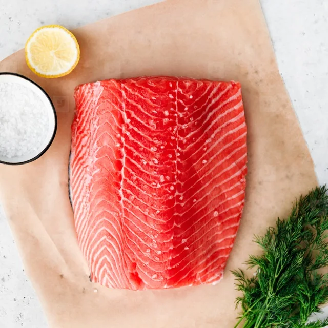 
Salmon Fish Frozen Fillet 