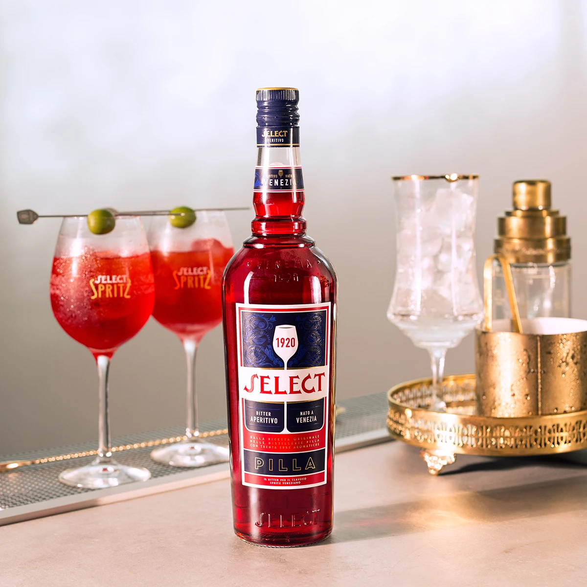 Премиальный итальянский аперитив для приготовления Spritz специальный флакон из