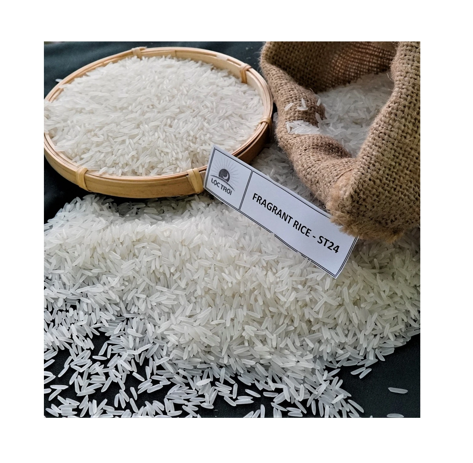 Premium Quality Wholesale ST24 Rice Export Rice Long Grain White From Vietnam Contact us for Best Price