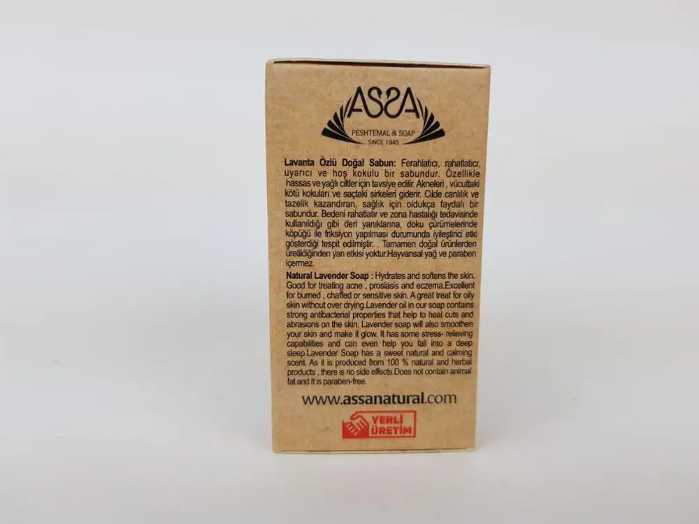 Premium Quality Traditional Process 100% Naturel  Handmade Lavender Soap Acne Treatment  Soap From Producer