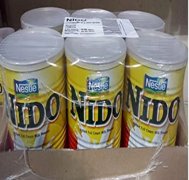 Сухое молоко Nestle Nido, мгновенный крем, 400 г, 900 г, 1800 г, 2500 г